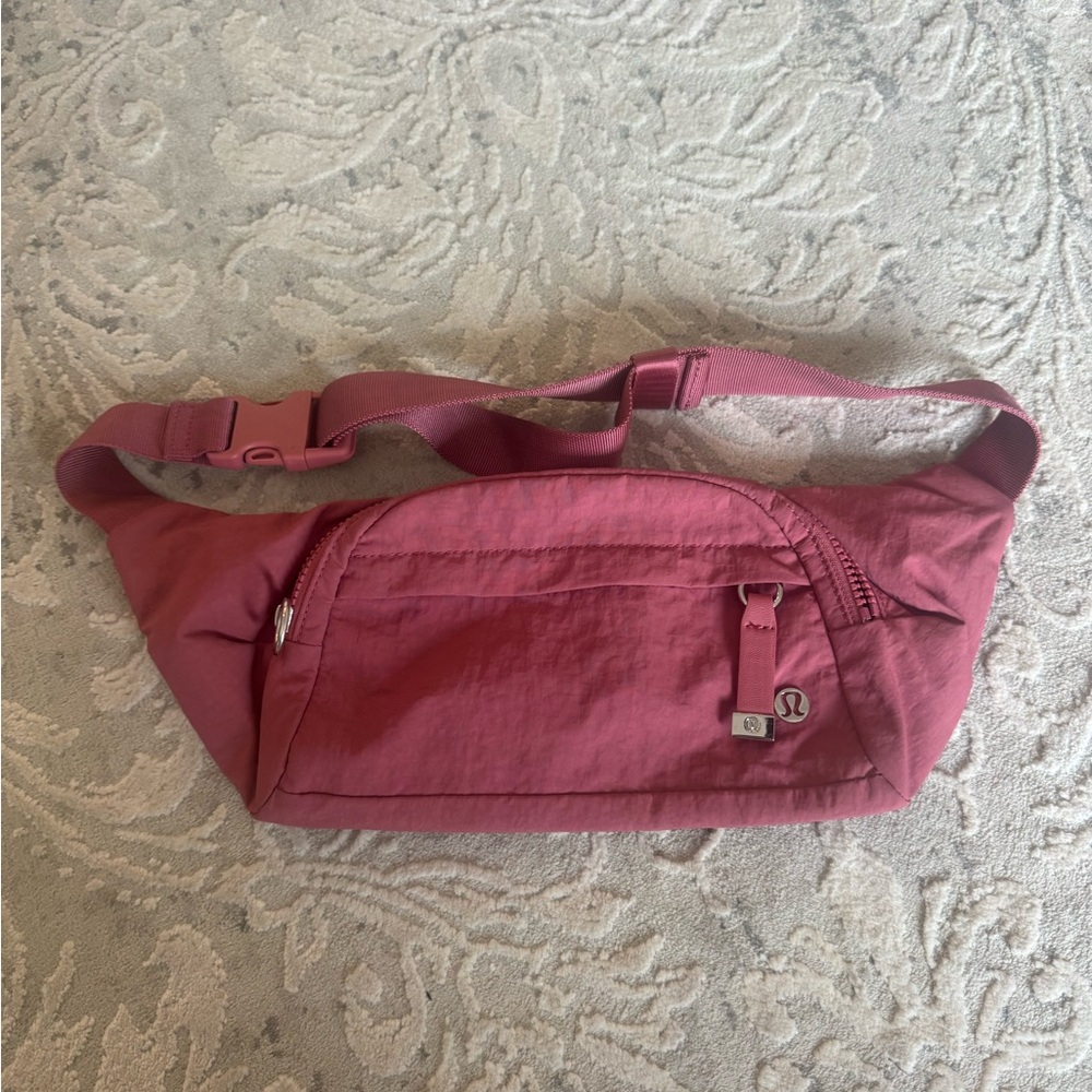 lululemon athletica Pink Crossbody belt Bag Sporty Style